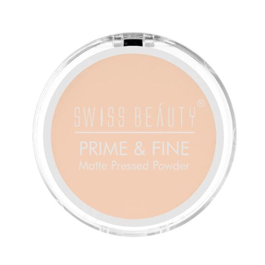 Swiss Beauty Prime & Fine Matte Pressed Powder – 8g