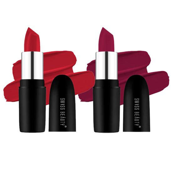 Swiss Beauty Pure Matte Lipstick – 3.8g