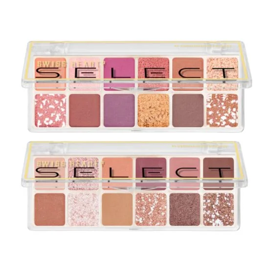 Swiss Beauty Select 12 Eyeshadow Palette 10g