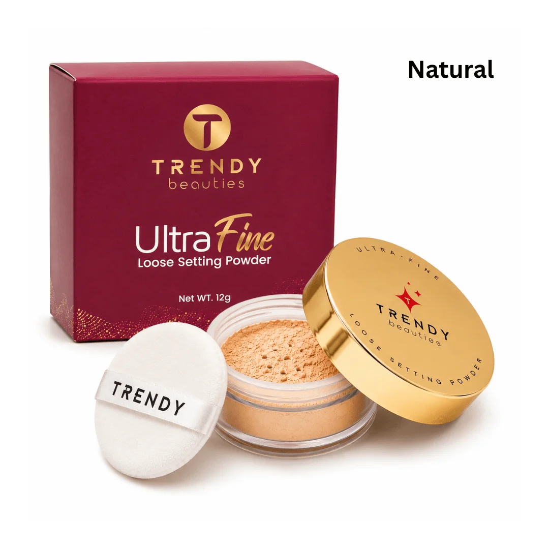 Trendy Beauties Ultra Fine Loose Setting Powder – 02 Natural