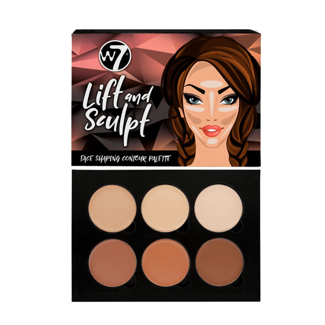 W7 Lift and Sculpt Face Shaping Contour Palette