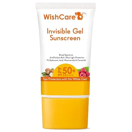 WishCare Invisible Gel Sunscreen SPF 50+ PA++++ (50gm)