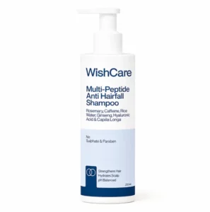 WishCare Multi-Peptide Anti Hairfall Shampoo With Rosemary 250ml